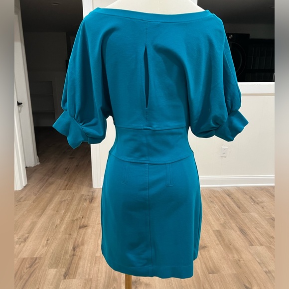 French Connection Blue Mini Dress Size 6 - Picture 7 of 11